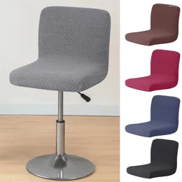 Coperture per sedie durevoli copertura per lavabile a bavasole per elasticità ad alta elasticità cucina jacquard design rotante protettiva