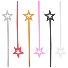 Dekoracja imprezowa 6 szt. Princess Stick ’Supplies Dziewczyna Wróżki Różdżki ręczne dzieci zabawki dla dziewcząt gwiazda