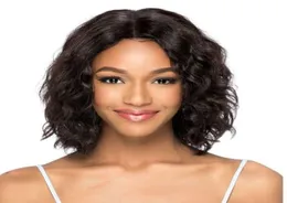 Nuova acconciatura corta Bob Wave Wig Woman039s Capelli brasiliani Simulazione afroamericana Capelli umani parrucca riccia in stock7618728