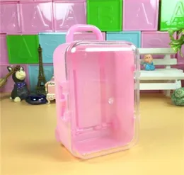 Brocada de presente 20pcs Mini mala de mala Balcão infantil Acessórios para bonecas de brinquedos Candy Box Cartoon Kis Favor Decor1329W767633974871428
