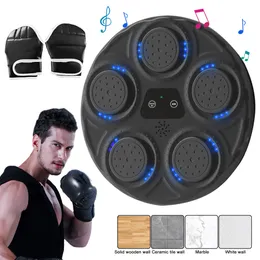 Music Boxing Machine Boxing Target Workout Machine with Lights Intelligent Boxing Target for Kids Adults Home Exercise