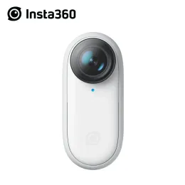 Kameror Insta360 GO 2 Small Action Camera väger 1 oz Vattentät stabilisering POV -fångst med laddningsfodral Bärbara kamera Tillbehör