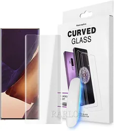 UV Nano Sıvı Tutkal Ekran Koruyucusu 3D Samsung Galaxy S23 Ultra S22 S21 S20 NOT 20 HUAWEI P50 PRO9511120