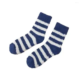 Men's Socks Thickened Plush Fashion Ins Harajuku Floor Male Hosiery Sleep Middle Tube Autumn