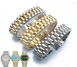 Watch Bands Band For DATEJUST DAYDATE OYSTERPERTUAL DATE Stainless Steel Strap Accessories 20mm Bracelet Hele222807279