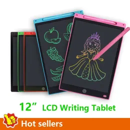 Tablets elektronisches Handschriftenpad 12 -Zoll -Schreibplatine Zeichnung Tablet LCD -Bildschirm Schreiben Tablet Digitale Grafikspielzeug für Kind