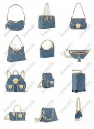 10a Bolsa de designer de luxo Mulheres jeans bolsa de jeans carrega bolsa de ombro bolsa crossbody bolsa de lona venenger shopping shopping shop backs colinas de embreagem backet mochila