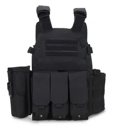 Tactical 6094 Molle Vest Combat Body Armour Vest Armee Paintball Wargame Platte Träger Jagdzubehör6489918