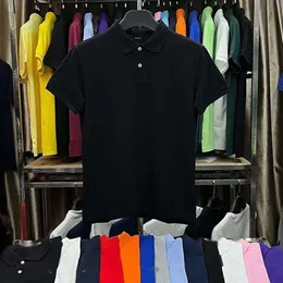 RALP LAURENS POLO DESIGNERS 여성 티셔츠 RL 최고 품질의 폴로 럭셔리 패션 폴로 셔츠 순수면 자수 조랑말 로고 짧은 슬리브 소매 캐주얼 신사 옷깃 여름