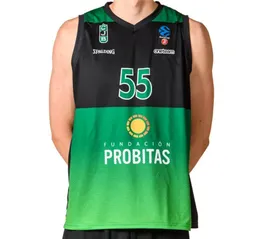 Koszulka do koszykówki Oventuts Badalonas Yannick Kraag Pep Busquets Pau Ribas #6 Jordi Rodriguez #9 Kyle Guy Guillem Vives 22/23 sezon Dowolne styl i nazwa można dostosować