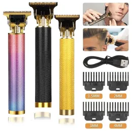 T9 USB Electric Hair Trimmer Hair Coting Machine Men for Men Shaver Trimmer Professional Beard Tripmer 240412