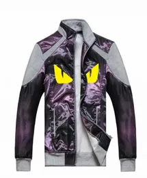2019 Erkek Lüks Tasarımcı Ceketler Uzun Kollu Göz Erkekler Fermuar Su Geçirmez Ceket Yüzü Kuzey Kapşonlu Ceketler 4632394