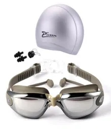 Myopia Swimming Goggles Caps Eeywear HD ShortSighted Swimming Glasses Diottrie Spettacoli Piscina per le lenti Piscina Usa Accessori 3P1927903