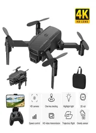 KF611 Drone 4K HD Kamera S60 RC Uçak Profesyonel Hava Pografi Helikopteri 1080phd Geniş Anglecamera WiFi Görüntü TANITI1550326