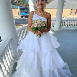 Sukienki imprezowe spakly biały organza sukienka na bal