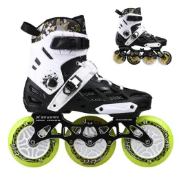 Tang 3 rodas / 4 rodas patinadas em linha Xuanwu slalom skate convertido em velocidade de velocidade em linha Base de quadro para o usuário do Powerslide de Seba