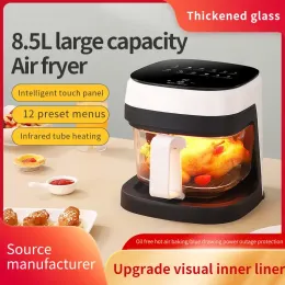 Fryers Hotselling Style Mutfak Aletleri Otomatik Sabit Sıcaklık Hava Friyeleri Akıllı Hava Fritöz Elektrik
