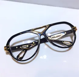 The Jack I Gold Men Eyewear Car Popular OPTICS Glass Oval Frame Top Illty Outdoor Uv400 Modne okulary przeciwsłoneczne są wyposażone w opakowanie SE8159480