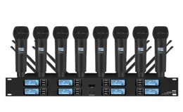 Microfono wireless professionale UHF Conferenza per le prestazioni della fase portatile portatile a 8 canali 2106104931239