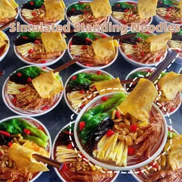 Fiori decorativi cinesi da 8 pollici da 8 pollici di noodles personalizzati prodotti finiti prodotti finiti arricano giapponese vetrine