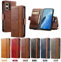 Flip Leather Case for Oppo Series Reno 3 4 5 6 7 5A SE Pro Find X5 Lite A52 A53 A94 F19 A91 A92S A16 A16K A56 A57 4G 5G 2022 Realm9840577