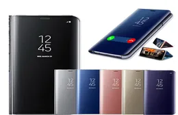 Samsung Galaxy S10 S9 S8 S7 S6 A20 A30 A40 A50 A702512459의 미러보기 스마트 플립 케이스