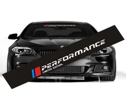 Ny M Performance Car Windcreen Windshield Sticker för BMW E30 E36 E60 E46 E90 E71 E87 F30 F10 F20 X1 X3 X4 X5 X64469010