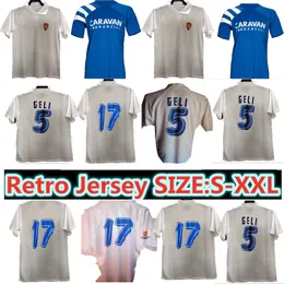 1994 1995 Zaragoza Retro Classic top-level production quality Soccer Jersey Poyet PARDEZA NAYIM HIGUERA Home White Mens Football Shirt Short Sleeves Adult Uniforms