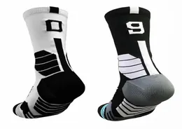 Professionelle Kollokation 09 Number Basketball Socken Dicke Sportsocken Nonslip Langable Skateboard Handtuch Fußball Soc283z1904642966