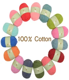 50gpcs 100 cotton yarn soft skinfriendly hand knitting baby available Hand Knitting yarn Cotton Blended Yarn 5311953