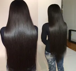 Brazilian Straight Virgin Hair Weave 4 Bundles 100 Unprocessed Brazilian Human Hair Extension vendors 100gPcs Mix Length 1630 I4321621