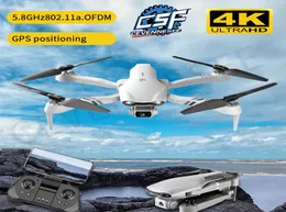 Cevennesfe New F10 드론 4K 프로세션 GPS 카메라 HD 4K 카메라 RC 헬리콥터 5G Wi -Fi FPV 드론 쿼드 콥터 Toys4337608