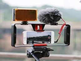 Video Camera Cage Stabilizer Film Making Rig For Smart Phone Mobile Hand Grip Bracket Holder Cell Mounts Holders5821036