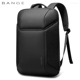 Backpack 2024 BANGE Business Men Luxury Waterproof School Laptop Backpacks USB Charging Travel Bag Aesthetic Design
