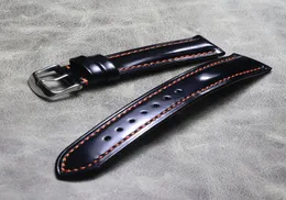 18 19 20 2122m mm Bandas de relógio de luxo de luxo Straps vinha luxuosa de couro genuíno da banda de bezerro de bezerro calfs