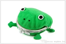 2022 الأطفال Green Frog Coin Prest Cartoon Anime Cosplay Frogs Wallet Kids Presh Personal Presh3319635