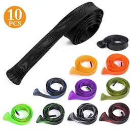 10 Pack 170cm Fishing Rod Cover Rod Sleeve Rod Sock Pole Glove Protector Tools For Outdoor Fishing Rod Equipment 240407