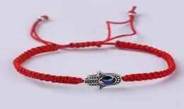 Lucky Kabbala Red String Faden Hamsa BRACELLETS Blau türkisch böse Augen Zauber handgefertigt Fatima Freundschaft Schmuck Geschenke1280942