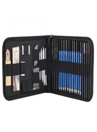 HTPN040 40pcs Sketching Pencils Set Professional Graphite Schale Rhipling Tool для начинающего инженерного рисунка Design5046916