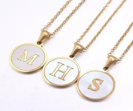 Новейший роскошный золотой цвет 26 букв ожерелья алфавита для подвесной колье ожерелья моды для женщин для женщин ювелирные изделия2498972