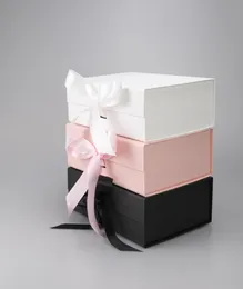 Personlig brudtärna Förslag Box Rose Gold Foil Present Wrap Cutom Tack Boxar Wedding Day Present för Bridal Party8602562