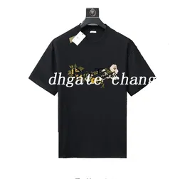 Banda di design maschile magliette magliette maniche bianche nera a maniche corte di lusso T-shirt size S-5xl#WZC 905733943