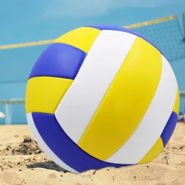 Pallavolo Nuova pallavolo di alta qualità da palla da spiaggia all'aperto Hard Elastico Elastico Game di allenamento per interni n. 5 pallavolo morbido