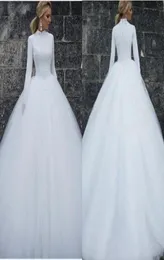 Vestidos de noiva muçulmanos altos vestidos de noiva de mangas compridas de mangas compridas vestidos de noiva baratos vestidos de noiva vestidos de noiva2648062