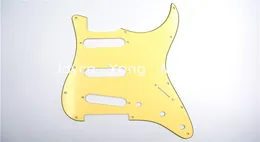 Niko Cream 3 -Ply SSS Electric Guitar Pickguard dla Fender Strat Style Guitar Wholes8332886