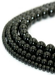 100 Natural Stone Black Obsidian Beads Round Gemstone Loose Beads for DIY Bracelet Jewelry Making 1 Strand 15 Inches 410 mm23294509989751