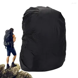 Raincoats Reflective Backpack Cover Foldable Waterproof Rain Black Protection For Bicycle Portable Computer