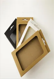 Anpassad logotyp Universal Kraft Paper Retail Package Packing Boxes For Phone Case iPhone 13 12 Mini 11 Pro X Xs Max XR 7 8 Plus SA7313425