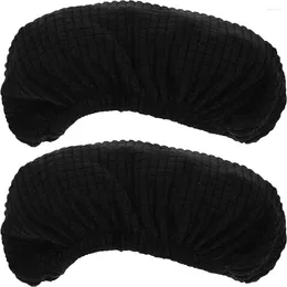 Stuhl umfasst 2 PCs Office Headrest Cover Head Pillow Sleeve Pillow