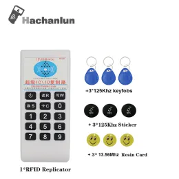 Rings Rfid Handheld 125khz13.56mhz Programmer Copier Duplicator Cloner Keychain Badge Tag Nfc Id/ic Card Reader & Writer Cards Suit